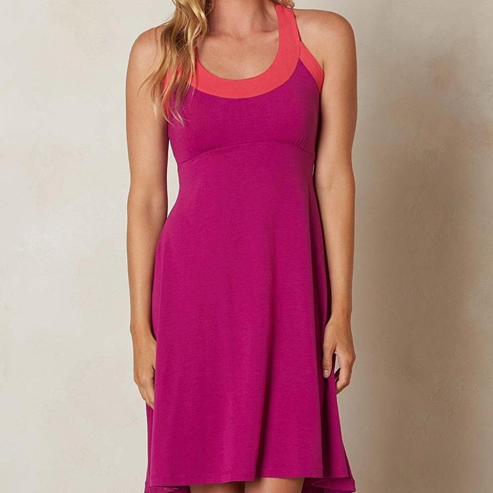 Prana: Cali Dress in Rich Fuchsia - Sz M